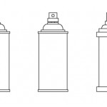 Papercraft prototype: Spraycan – part 1