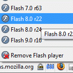 Flash tools of the trade: flash-plugin switcher