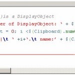 ActionScript syntax highlighting